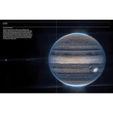 Inside page of National Geographic's Infinite Cosmos: Visions from the James Webb Space Telescope space photography JWST space gift coffee table book