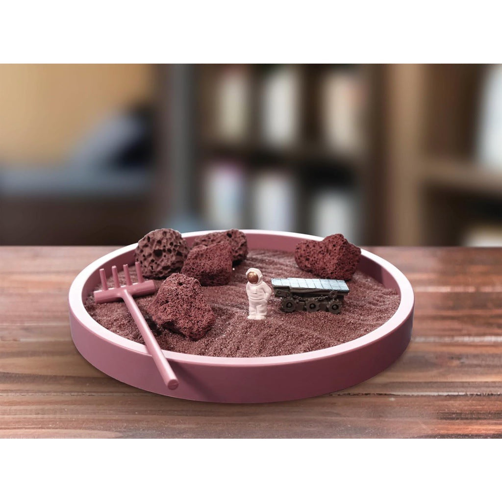 Mars Zen Garden - Astronaut, Mars Rover, Meditation Space Gift
