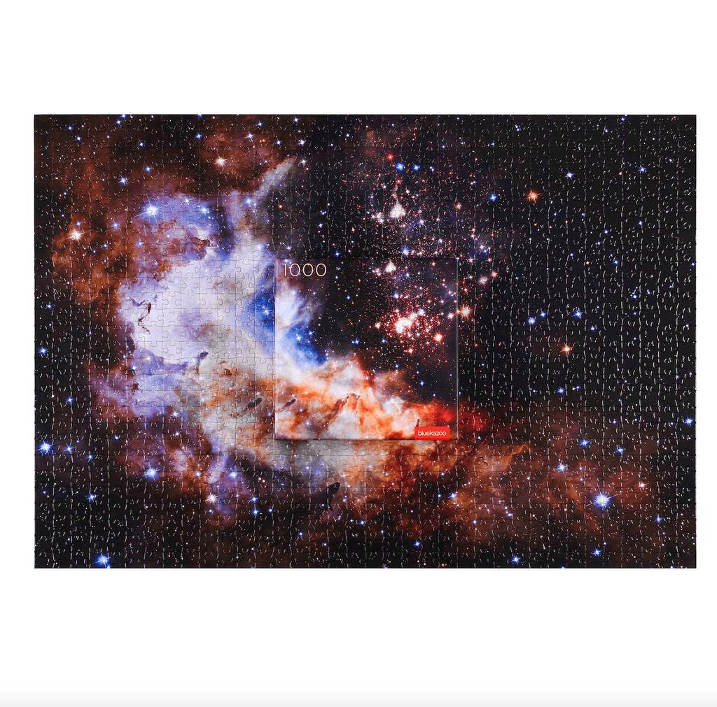 Nebula Puzzle - 1000 Piece Galaxy Space Puzzle - Blue Kazoo – The