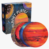 Planet plates set with all the planets of the solar system! Space themed plates gift set.