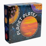Planet plates set with all the planets of the solar system! Space themed plates gift set.