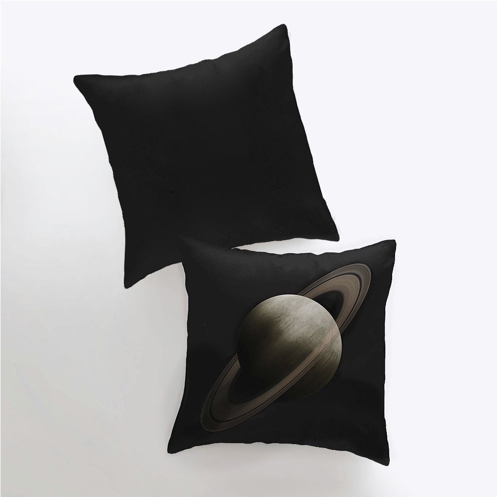 Rings of Saturn Throw Pillow Space Themed Home Decor Gift