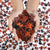 Hands holding puzzles pieces of Round 1000 piece Mars puzzle - planet puzzle space gift