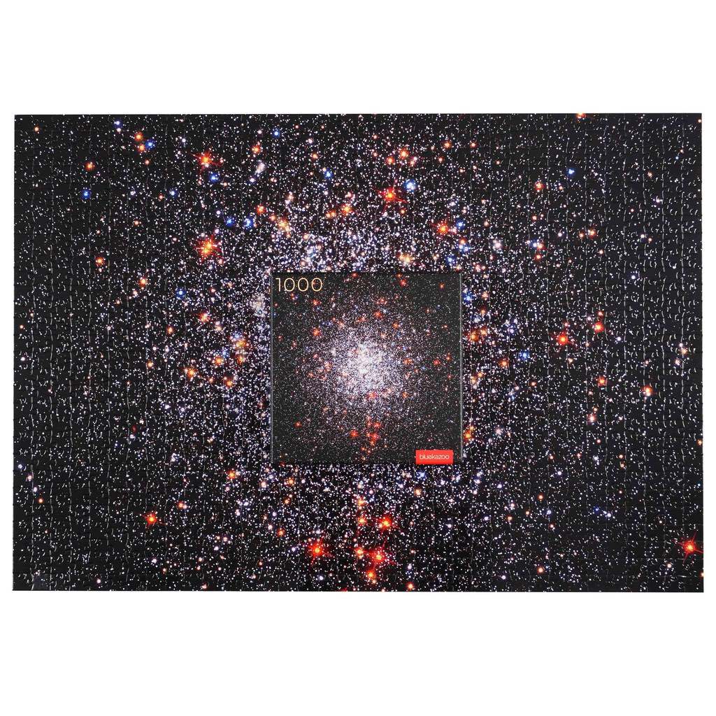 Starfield Puzzle - 1000 Piece Galaxy Space Puzzle - Blue Kazoo