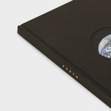 Side of Earth Notebook - Hardcover A5 - Black & Gold - Space, Earth Gift