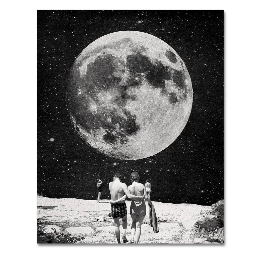 「MOON.」CLARITY ART Dance of Destiny PRINT - Super Full Moon Gemini Photo Surreal