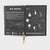 Inside cover of Moon Notebook - Hardcover A6 - Black & Gold - Space, Moon Gift