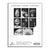 space, moon and animal themed greeting card set