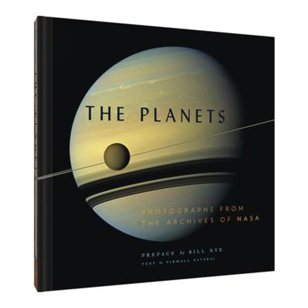 A book of cool photos of space from NASA featuring the planets.