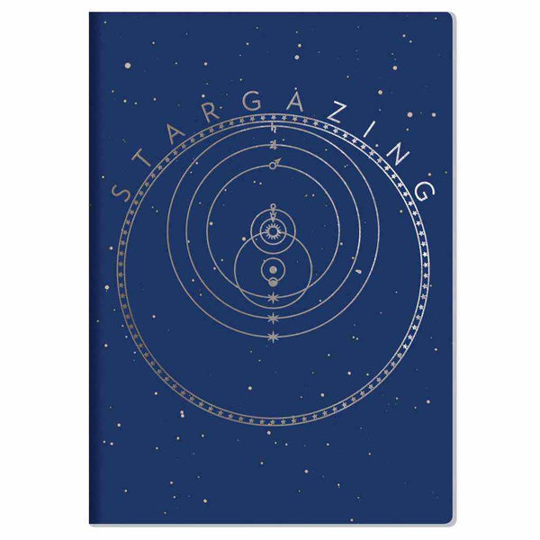 Stargazing observer's notebook for space and astronomy lovers