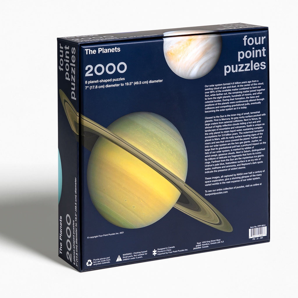 The Planets Puzzle - 8 Separate Planets, 2000 Pieces!! - Four
