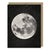 Space-themed card showing the full moon in space.