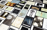 The Night Sky vintage space postcard set by Princeton Architectural Press, showing postcards of astronauts, planet Saturn, the moon, and more!