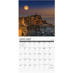 Inside of Moons 2024 Wall Calendar moon gift