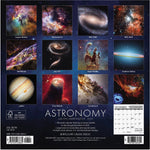 Back of Astronomy 2024 Mini Wall Space Calendar