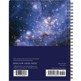 Back of Astronomy 2024 Engagement Calendar Weekly Planner Space Notebook