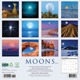 Back of Moons 2026 Wall Calendar full moon gift