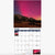 Page of Starry Nights 2027 Astronomy Space Wall Calendar aurora borealis space gift by Grant Collier