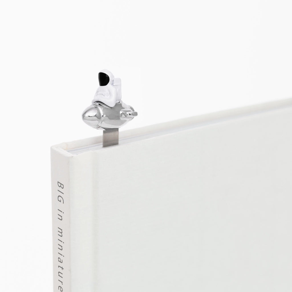 Spaceman Bookmark - Astronaut and Rocket metal bookmark space gift ...