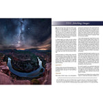 Page from Grant Collier's Guide to Night Photography in the Great Outdoors 3rd Edition, signed, space photography guidebook space gift