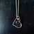 Heart of the Cosmos Sterling Silver Heart Nebula Necklace - space jewelry to show  your love