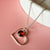 Heart of the Cosmos Sterling Silver Heart Nebula Necklace - space jewelry to show  your love