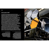 Inside page of National Geographic's Infinite Cosmos: Visions from the James Webb Space Telescope space photography JWST space gift coffee table book