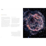 Inside page of National Geographic's Infinite Cosmos: Visions from the James Webb Space Telescope space photography JWST space gift coffee table book