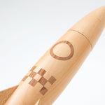 A large wooden rocket ship shaped salt/pepper grinder! A fun space gift for an adult space enthusiast.