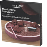 Mars zen garden space gift with astronaut, mars rover and mars rocks. A fun space gift for space lovers!