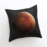 Mars space themed planet throw pillow!