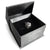 Mens space meteorite jewelry tie tack made with genuine Campo del Cielo meteorite - in gift box
