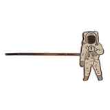 Moon-themed hair pins gift set! Showing an astronaut hair pin.