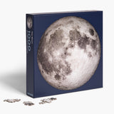 Space gift for adults - the Moon puzzle from Parkside Puzzles, formerly Four Point Puzzles! Showing front of box.
