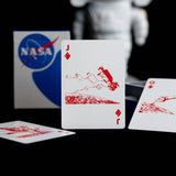 NASA Foil “Meatball” Logo Playing Cards