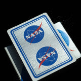 NASA Foil “Meatball” Logo Playing Cards