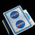 NASA Foil “Meatball” Logo Playing Cards