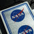 NASA Foil “Meatball” Logo Playing Cards