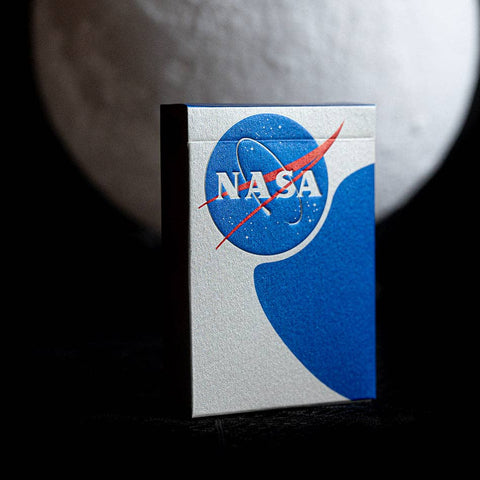 NASA Foil “Meatball” Logo Playing Cards