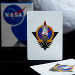 NASA Foil “Meatball” Logo Playing Cards