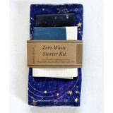 Eco Friendly space-themed dishcloths and washable towels space gift