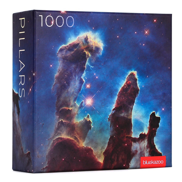 Pillars of Creation puzzle - 1000 piece rectangular space puzzle.of the Eagle Nebula - showing front of box