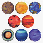 Planet plates set with all the planets of the solar system! Space themed plates gift set.