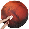 Round 1000 piece Mars puzzle - planet puzzle space gift