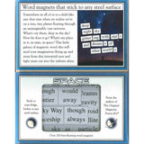 Space Magnetic Poetry Kit Word Magnets space gift inside