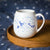 Stargazing mug with blue pen - find stars and constellations and draw them on the star map! Astronomy gift