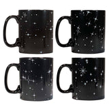 Heat changing galaxy space mug gift with Hubble Telescope astrophotography photo! Cold