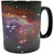 Heat changing galaxy space mug gift with Hubble Telescope astrophotography photo! Magellanic Cloud