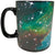 Heat changing galaxy space mug gift with Hubble Telescope astrophotography photo! Seaglass Firestorm