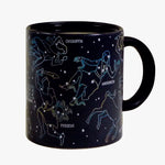 Constellations space mug that changes with heat!